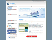 Tablet Screenshot of inspeak.com